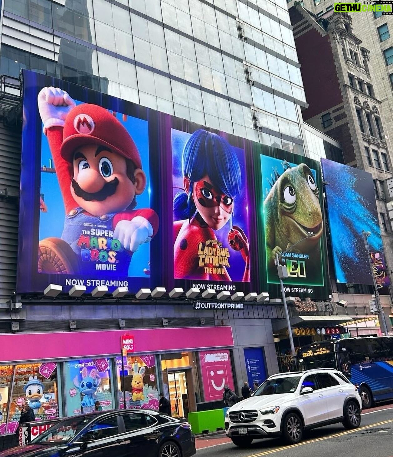 Jeremy Zag - 53.8K Likes - Time Square nyc #miraculousthemovie @netflix @netflixfamily
