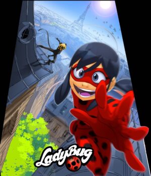 Jeremy Zag Instagram - It took many years to fine tune Miraculous as is it today. But this is one of the first concept design for Ladybug and Cat Noir we were really happy, in love! with 😍😍😍
The colors, the lighting, the attitudes, the interactions between our two love birds.... Great art from Nathanael Bronn🥰 #zagheroez #miraculousladybug #insidezag