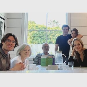 Jeri Ryan Instagram - Beautiful family day yesterday having our belated Mother’s Day celebration. 💗 Great having my boy here for a couple days and all being together! #happymothersdayagain
