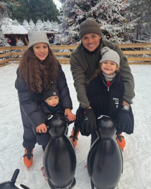 Jermaine Jenas Instagram - Lapland UK with the fam🖤