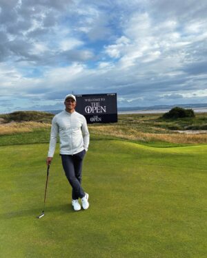 Jermaine Jenas Instagram - Incredible weekend @theopen thanks so much for having me🏌🏽 #TheOpenInvitational #theopenuniversity