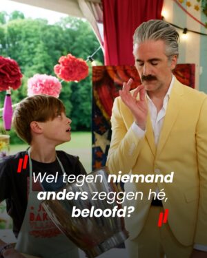 Jeroom Snelders Instagram - 🤫😅 #JuniorBakeOffVl, elke zaterdag in de app van GoPlay en op Play4!