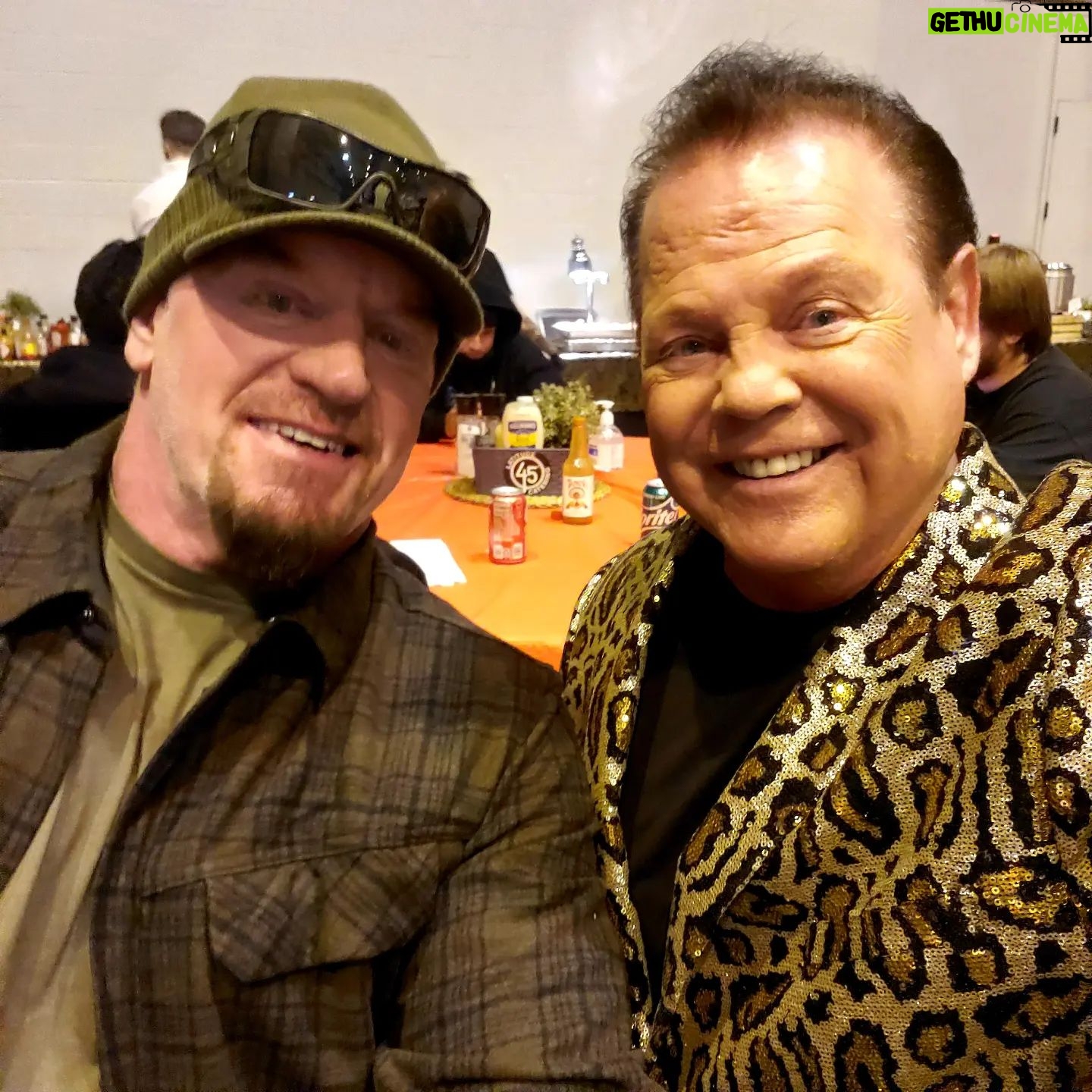 Jerry Lawler - 11.9K Likes - Tons of WWE Superstars backstage at Royal Rumble! The Undertaker and I always talk some old Memphis memories.
