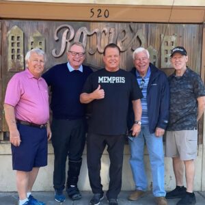 Jerry Lawler Instagram - What a crew for lunch at Roxie's!
Don Deweese, Jack Sammons, me, Dave Brown, and Jerry Calhoun!!!