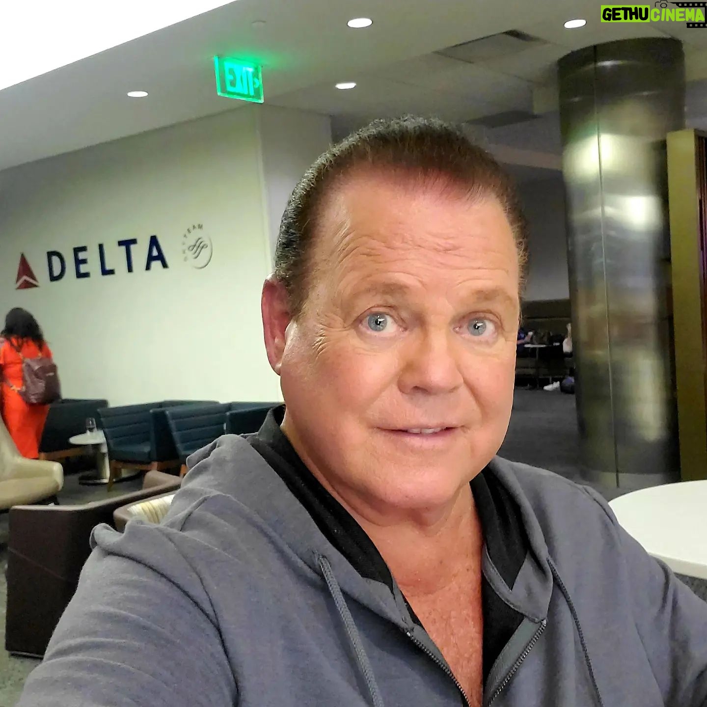 Jerry Lawler - 2.8K Likes - Hanging out at the old Delta sky club waiting for my flight back to Memphis...
