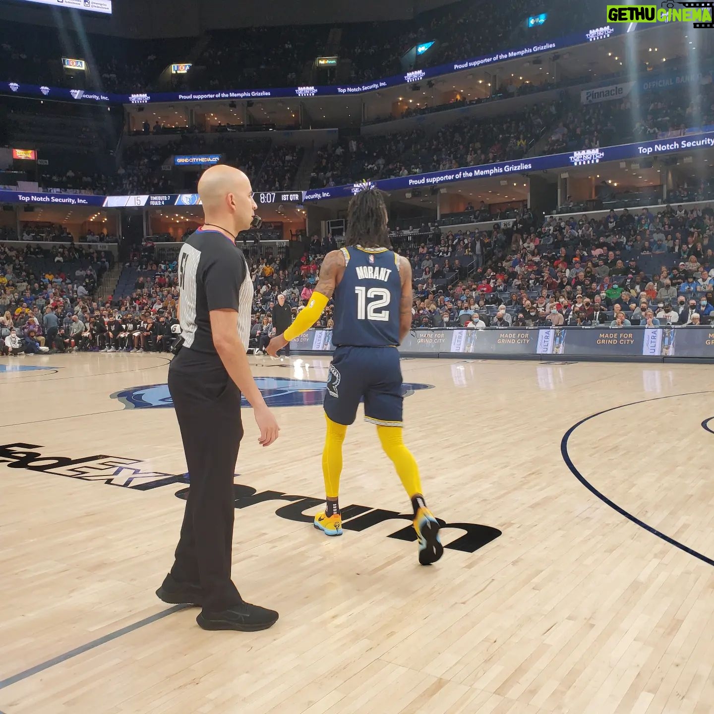 Jerry Lawler - 1.4K Likes - Not bad seats here at the Grizzlies game tonight!