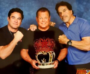 Jerry Lawler Instagram - Is the King about to get beat up by Superman and The Incredible Hulk?