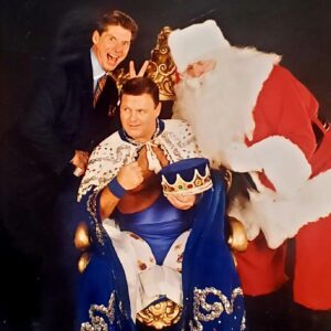 Jerry Lawler Instagram - Flashback Friday: That time when Vince McMahon photobombed your picture with Santa!