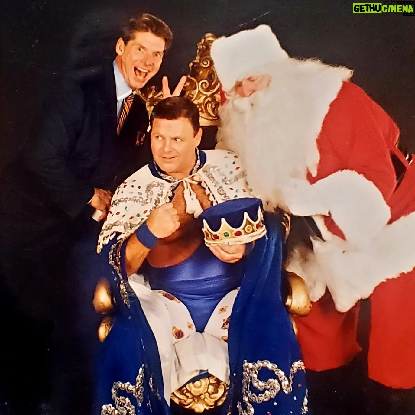Jerry Lawler - 2.1K Likes - Flashback Friday: That time when Vince McMahon photobombed your picture with Santa!