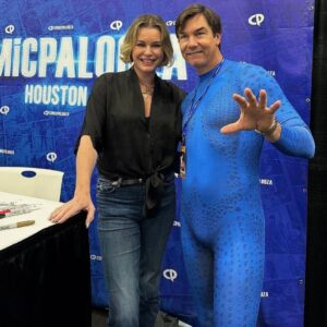 Jerry O'Connell Instagram - Mystique joined @rebeccaromijn as her plus one at @houstoncomicpalooza