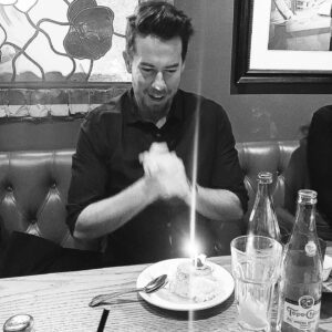 Jerry Trainor Instagram - Making wishes! #aquarius #flan #bday  photo cred: @thejohnnyvoodoo
