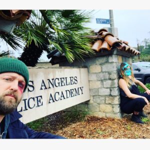 Jess Weixler Instagram - Back when I was 8 months pregnant my creative partner in crime @thejoshualeonard and I made a movie!! These are some of the best days of my life for a lot of reasons (picture scroll explains it all). It was back when we were wearing N95 masks for graffiti instead of donating them to hospitals. We would be having our @tribeca premiere right now so I wanted to express my LOVE for what we made and the people who made it!! You all made me laugh so hard I peed my pants many times (ya know, because I was at 8 months) @thejoshualeonard you took a chance putting together something around a woman who could go into labor at any moment knowing it could fall apart. But it didn’t, It came together guys! And we made a movie that makes me so so happy. Thank you for being a a part of my life through this incredible experience. @chachabo3 @seanpdrummond you produce like ballers and I adore you 4eva @thejoshualeonard @chachabo3 @seanpdrummond @benjaminkasulke @mistersquinter @mmcgaughy  @dpfau @thanksviving @lafleurjennifer @partridgeross @oliversmovies