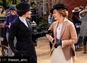 Jess Weixler Instagram - Enemies!! 🔥🔪💣 @theson_amc #TheSon @paolanunez