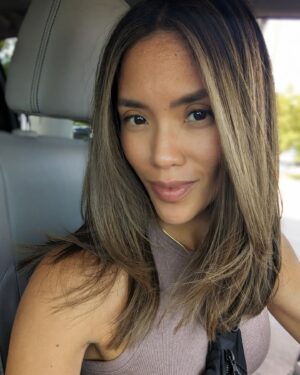 Jessalyn Wanlim Instagram - Who knew milk tea was a hair color?! Now I'm craving boba 🧋🤍