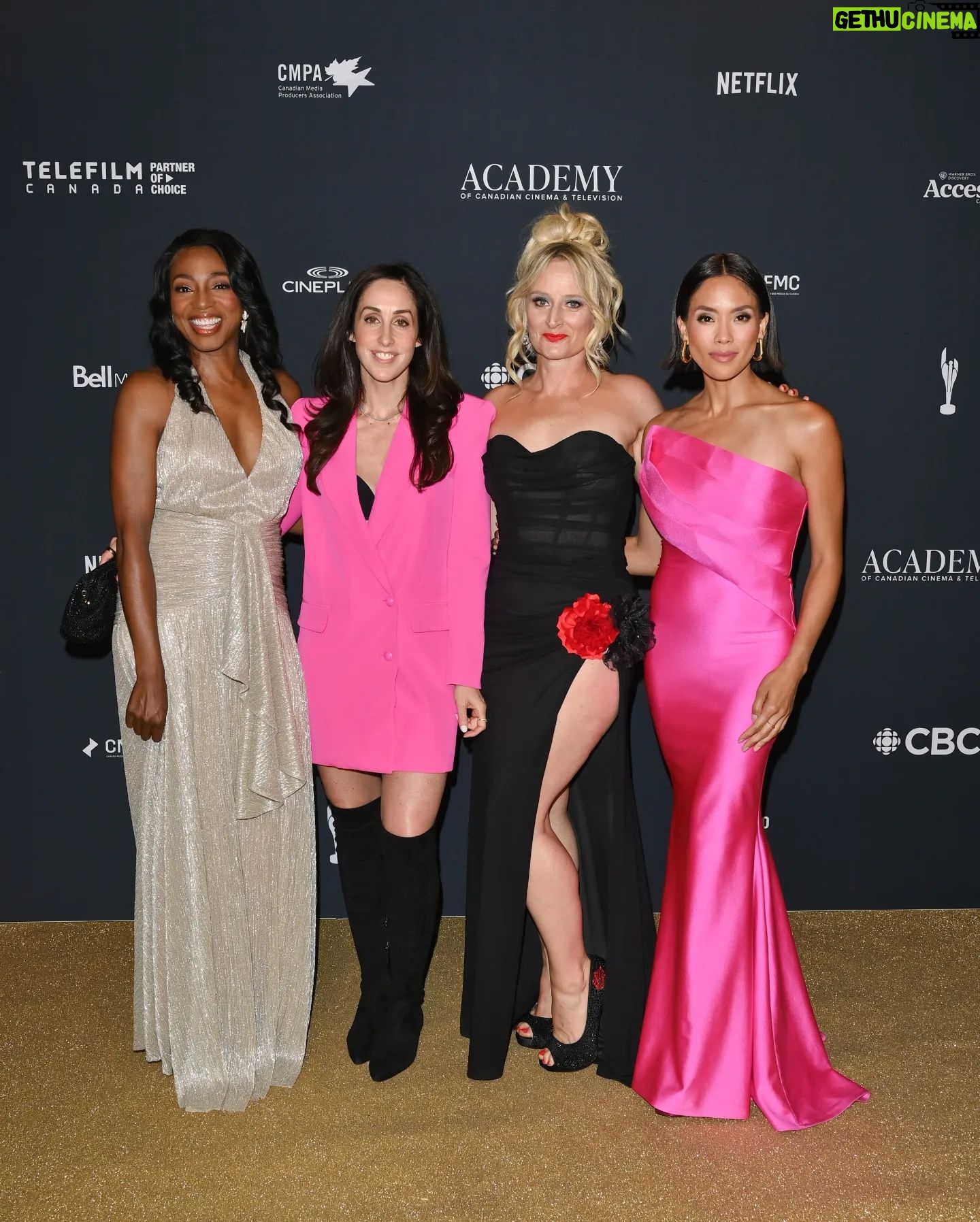 Jessalyn Wanlim - 3 Likes - Paying homage to Jenny's fave color š©·
Thank you for having us @thecdnacademy
It was so fun having the band together again (dearly missing @danikindofficial and @sadieamunroe)
Also my date is the most gorgeous š„°
Last slide is the real meš
Photo cred: @georgepimentel1
Makeup: @truthartistry
Hair: @coriehairartistry
Dress: @theshowroomnashville
#workinmoms #cdnscreenawards