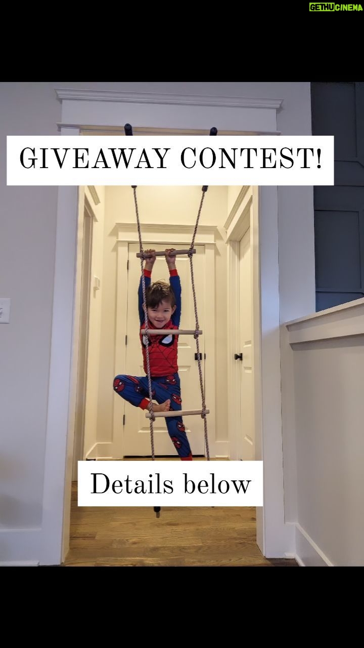 Jessalyn Wanlim - 94 Likes - Fam bam, get ready for a Cyber Monday Giveaway with me and @gym1forfun 😁 My son has been obsessed with climbing especially in this cold weather and 3 LUCKY WINNERS will be picked on Monday to receive a set themselves.
To enter, you must do the following:
1. ❤️ this post
2. Follow @jessalynwanlim and @gym1forfun
3. Tag a friend in the comments
Terms and Conditions:
- Open to US residents only
- Not affiliated with Instagram
- Winners to be drawn and announced on Monday
Share this post to those who you this'll be perfect for! #indoorplayground #indoorplaygym #indoorswing #pullupbar #cybermonday #blackfriday