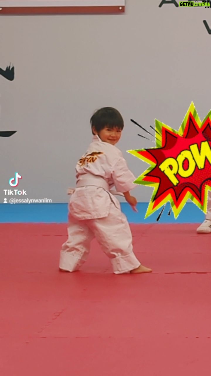 Jessalyn Wanlim - 104 Likes - I could squish him🥰 #taekwondo