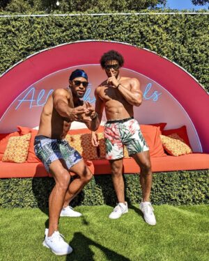 Jesse Bray Instagram - Unc & Phew 

#uncle #explore #foryou #nephew #chazz #heat #loveislandusa #caption #shhh #movement