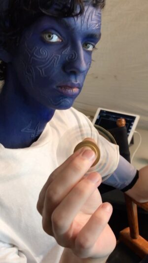 Jesse La Flair Instagram - What #behindthescenes with my brother from another mother @kodismitmcphee looks like on #xmen #stuntdouble #nightcrawler