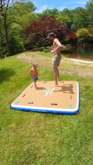 Jesse La Flair Instagram - Just got the new sundeck by @highsocietyfreeride #lakelife