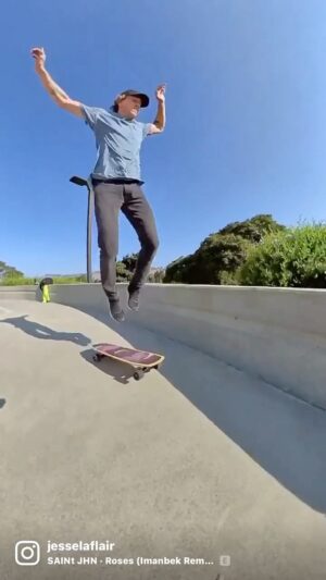 Jesse La Flair Instagram - What’s harder #skateboarding or #parkour