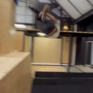 Jesse La Flair Instagram - Quick session at the newest @crosskour with @saidnovoa before todays hair and makeup test here in #MexicoCity #mexicocityparkour
