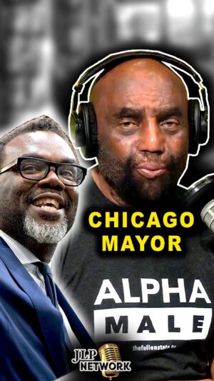 Jesse Lee Peterson Instagram - Is the new Chicago mayor WORSE?! 🤔 What y’all think?! 

Full clip on @jlpradionetwork YouTube channel & bio