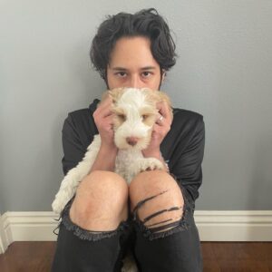 Jesse Rath Instagram - The newest member of the pack. @the.foggy.blues 💙