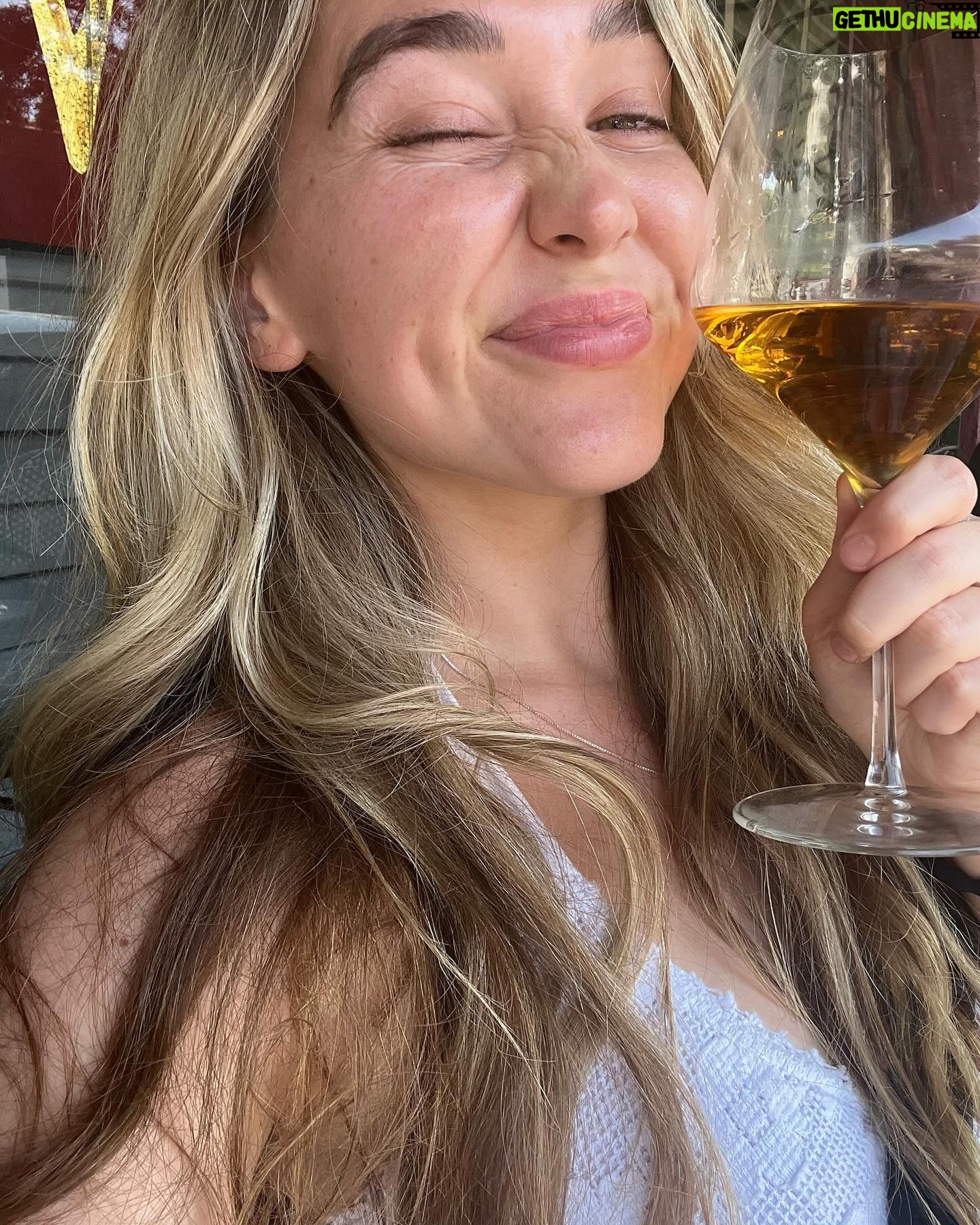 Jessi Case - 3 Likes - Tried one whole sip of wine! Living on the edge!