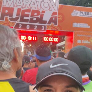 Jessica Aguilar Instagram - ✨#TBT Conquisté el maratón de 21k en Puebla- me inscribí el martes, pensé que era sábado, terminé corriendo el domingo. Acepté la confusión con muchas risas, amor y agradecimiento por el apoyo y los ánimos de mi media naranja. Alimentando la emoción de la competencia y el crecimiento personal. ¡Más aventuras pronto! 
🏃🏽‍♀️
Conquered the Puebla 21k marathon- signed up on Tuesday, thought it was Saturday, ended up running on Sunday. Embraced the mix up with a lot of laughter, love and loads of gratitude for my better half’s cheers and support. Fueling the thrill of competition and self growth. More adventures soon!
💪🏽
.
.
.
.
.
.
#AventuraPoblanas #CulturalRun #MarathonMishaps #Grateful #CheerstoHealth #Mindset #NeverGiveUp #LoveWhatYouDo #SmileandBelieve ✌🏽🧡