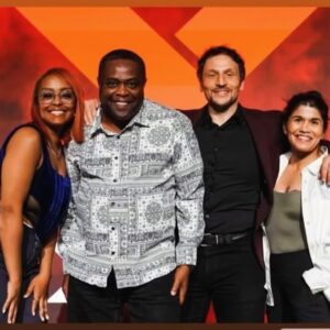 Jessica Aguilar Instagram - So honored to be a part of the broadcast and the rebirth of @xfcfight with this gang! Showtime is tomorrow. You can find all info on ❌FCfight.com 
.
.
.
.
.
.
#XFC50 #MMABroadcast ✌🏽🫶🏽