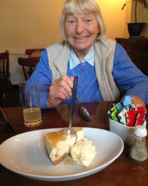 Jessica Fostekew Instagram - Irene Greenway 1929 - 2024

My truly legendary Nana has died and we said goodbye today. She was the most bright, unswervingly kind, positive and tolerant woman I’ve ever met.

She was a maths genius. She was crafty, in both senses. She loved games and though she never quite use the same set of Rummikub rules twice it didn’t matter because watching her destroy everyone else at the table once she got on a roll was like something out of ‘A Beautiful Mind’. 

She believed that only boring people got bored. So her life was full of passions and interests. She loved puzzles, nature and adventure. She especially  loved lace and everything about France. She had incredible persistence, for decades whenever anyone suggested a game of scrabble Nana would say “Ooo - could we play in French?” despite the fact that no-one had ever, even once, said yes. 

Although now, obviously, I wish I had done, at least once. 

She was interesting and for me even more impressively, she was endlessly interested in others. Her legacy is a whole raft full of just the most magical values and human qualities. She worked so hard. She valued the content so much more than the cover of a person. She saw the good in every single person, even if they were awful. 

She was a huge part of my upbringing, doing loads of my care when my parents worked. I remember more than once, as a child, breaking something in her house, and being so upset about it but her just being KIND - always just really flipping kind and never angry - a genuine empath with seemingly endless resources of understanding. Despite the fact she’d had all sorts of traumatic as well as brilliant things happen in her long and excellent life - she didn’t contain a single, solitary molecule of cruelty in her at all. 

What a wildly rare and incredible thing. And what a mark to leave on this world. I’m honoured to have loved and been loved by her. She will be so missed. 

❤️