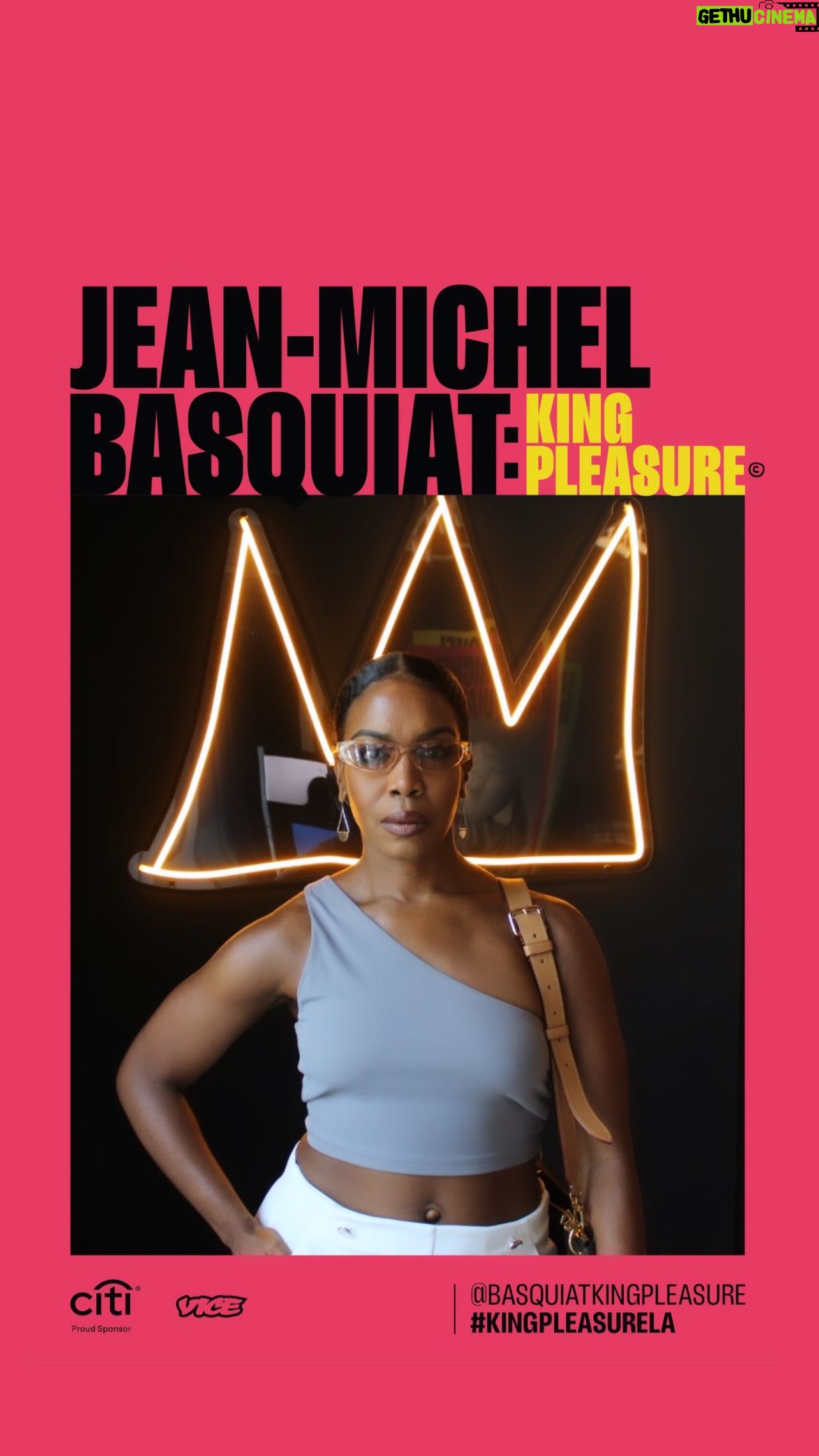 Jessica Frances Dukes - 1K Likes - I spent the day with JEAN-MICHEL BASQUIAT 👑👑👑!
As an artist I was so inspired by being in his presence. In his mind. It made me want to release more of my art. I was just lifted by being there. I also never knew his birthday before this. Being submerged in this #King ‘s art I just knew... As I walked around this #exhibit I felt him, I felt his #soul, I felt his #heart, I knew he was a #Capricorn! His birthday was the day before mine and I FEEL YOU #BROTHAH! ALSO! MY FLY A$$ COUSIN @thefashionwordsmith WAS HERE SO WE HAD US A COUSIN WEEKEND! Thankyou cousin🖤🖤🖤! #FamilyFirst #jeanmichelbasquiat #kingpleasure #basquiat #basquiatart #losangeles #artistsoninstagram #artoftheday #artistic #artist #cousins #cousinlove