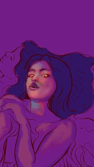 Jessica Franco Instagram - Trying my hand at a mini tutorial. Values are the reason that your painting looks flat! This is a quick way to check said values digitally. If you’re a traditional artist that gets stuck on the flat look of your drawing then I have a video coming up for you. The only way you’ll see it though is if you follow me.
.
.
. 
Lovely model is @goddess_jesska 
.
.
.
#tutorial #procreate #digitalpainting