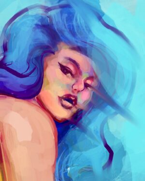 Jessica Franco Instagram - I hope no one is sick of seeing @goddess_jesska 
She’s just such a great model. As I move back into the figure I will be using other models, but Jessica is a staple. Check her profile out. 😊
.
.
#painting #figureart #acrylicpainting
