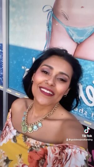 Jessica Franco Instagram - So the last time I was in Las Vegas I had ran into this big add. I thought hey she looks like me. No joke, it was me. I’m always at work somewhere. Not sure if it’s still up. If I remember right, it was by the Flamingo. I may go and visit her this weekend 🥰😘
•
Bikini/dance wear @shopmoolabikinis 
@adultemporiumlv
If you order online use promo code GODDESS239