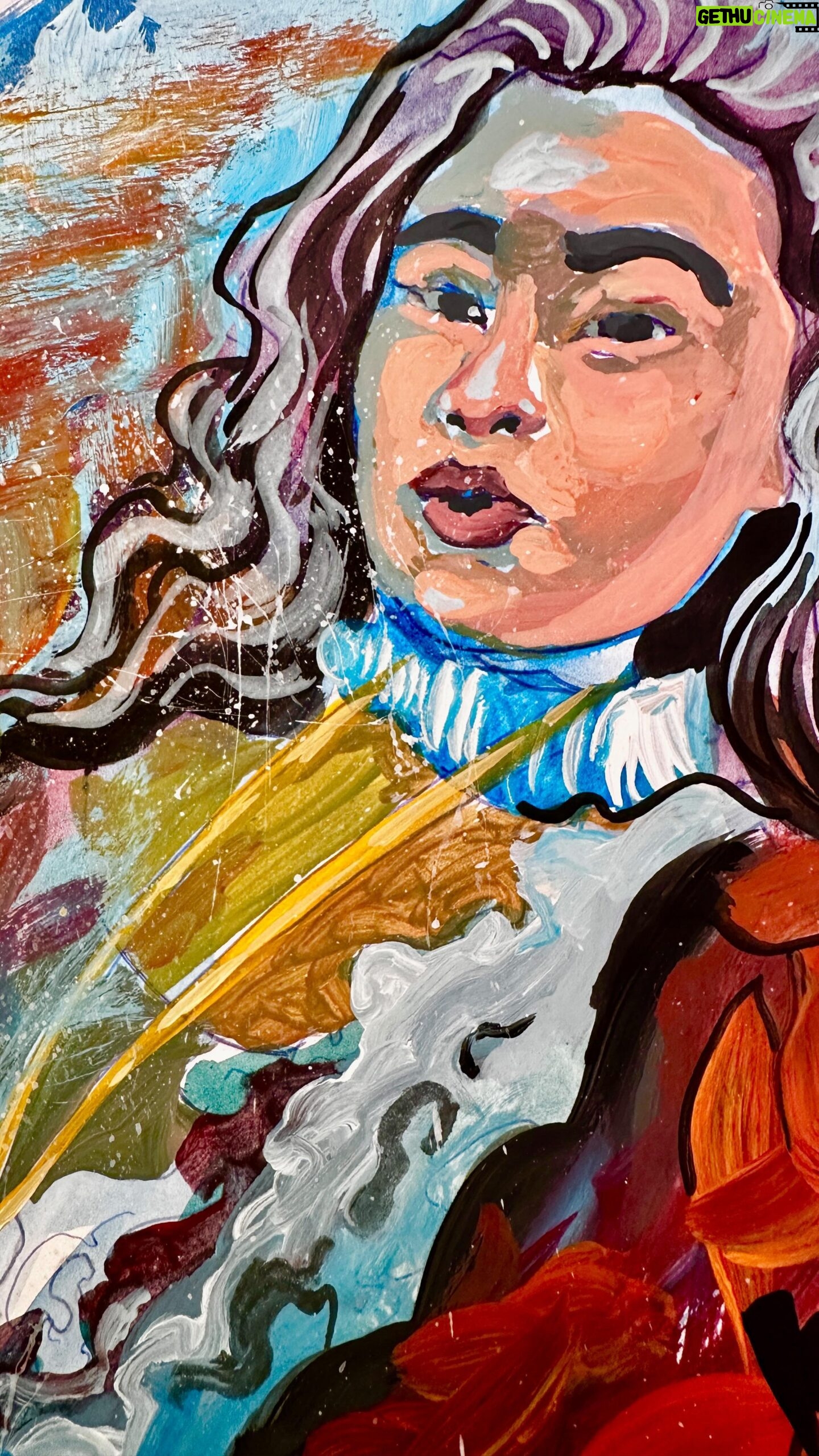 Jessica Franco - 3 Likes - Draw your friends! Like I drew @goddess_jesska
Keep drawing no matter what obstacle is in your way!
.
.
.
#painting #portrait #artistblock
