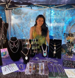 Jessica Franco Instagram - My weekend was pretty eventful and full of culture. My first vending with @dollhousetattoo and @sikh_riders_of_america and to finish it off. I hit the @bakersfieldgreekfest 😃
Thank you everyone for your love and support 💟 
Much love and hugs