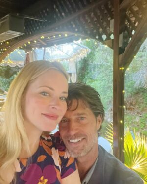 Jessica Morris Instagram - Happy 1 year anniversary my love @ribhillis Best year of my life. I’m happier than I’ve ever been💋❤️🧩🥰