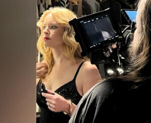 Jessica Morris Instagram - This shoot has been an amazing challenge and incredibly rewarding. Such a great team on this one and so cool to see me and @ribhillis script come to life. Less than a week left…🙌🏻🎬😃