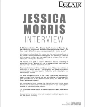 Jessica Morris Instagram - More amazing pr🙌🏻 Thanks so much @eclairmagazine & @katzpublicrelations 😘Link to purchase copy: https://www.magcloud.com/browse/issue/2694884