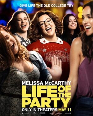 Jessie Ennis Instagram - AHHHHH!!!! Im so excited for all of you to see this movie!! We really had the time of our lives making it. I'm so grateful to @benjyfalcone and @melissamccarthy for letting me play their Debbie. And my sorority sisters @mollsterg @gillianjacobs @adriaarjona for being such a solid fam. May 11, GET READY!!! #melissamccarthy #lifeoftheparty 🤚🏼