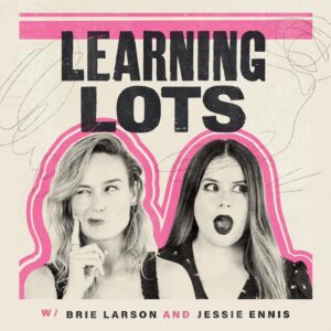Jessie Ennis Instagram - I’m so excited about our new @learninglotspodcast graphics. Making this podcast has been so much fun and I’ve already learned so much. Excited for y’all to join us on this journey! Also wanna shoutout our theme song by Mark Rivers and performed by his incredibly talented daughter, Violet Rivers!!! Check Violet out on YouTube!!