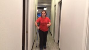 Jessie Ennis Instagram - Baby's second round of first steps! 🎉 I'm walking!! 💪🏼💦