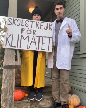 Jessie Ennis Instagram - Happy Halloween. Stay home. Stay safe. Believe science. @gretathunberg @billnye