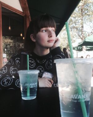 Jessie Franks Instagram - When you're too broke to get an actual drink from Starbucks... What is your favorite drink from Starbucks?