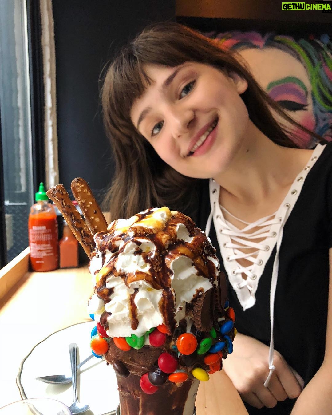 Jessie Franks - 844 Likes - Happy Sundae! Crazy shake at @blacktapnyc!