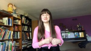 Jessie Franks Instagram - Karen's part in "Meet the Plastics" from Mean Girls the Musical. #MusicalMonday