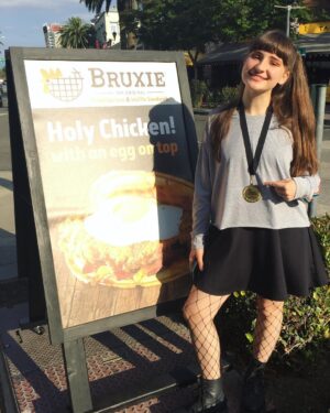 Jessie Franks Instagram - #FBF Not only was I nominated for a Jray Award (Actress of the Year, Cathrine in Pippin) but I got to eat at my all time favorite restaurant. #bruxie #chickenandwaffles

What's your favorite restaurant?