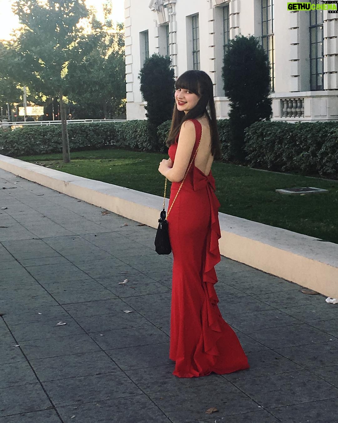 Jessie Franks - 666 Likes - Rockin' the red dress for our Winter Formal dance. (Good practice for future red carpet walks maybe?)